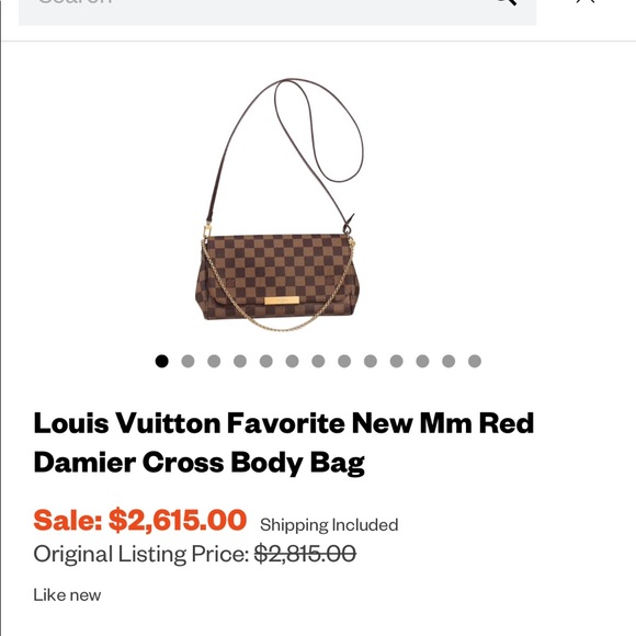 Authentic Louis Vuitton Rare / Discontinued, Shoulder Clutch Damier Ebene MM - Picture 13 of 14